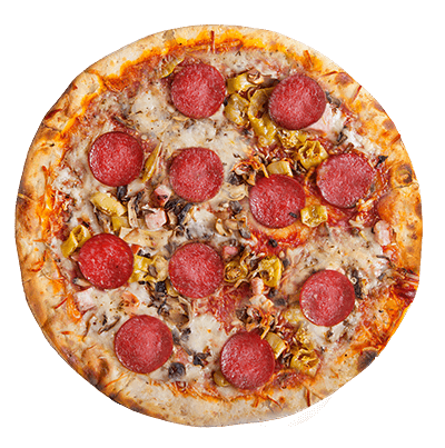 Pizza pepperoni Papa Luigi