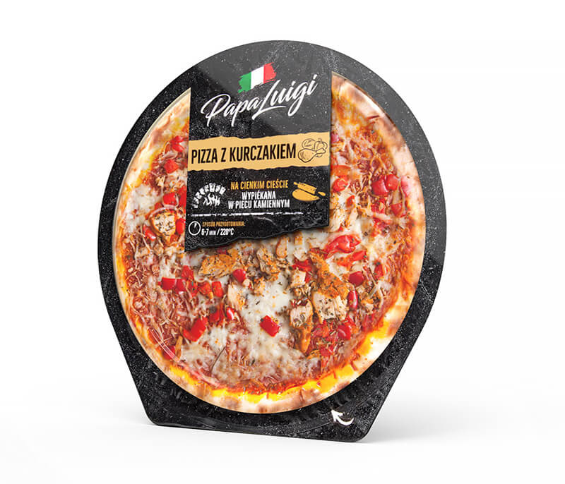 włoska pizza z kurczakiem