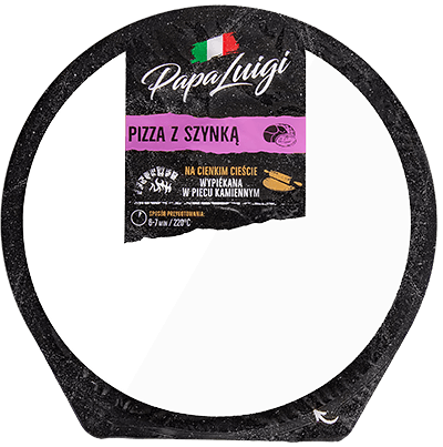 Pizza z szynką Papa Luigi